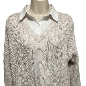 EUC Rachel Zoe Oversized Sweater Size: Small